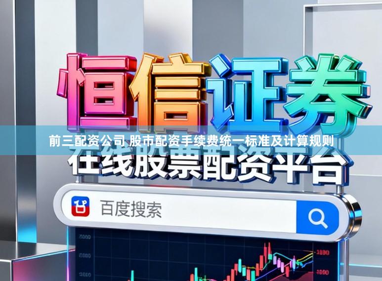前三配资公司 股市配资手续费统一标准及计算规则