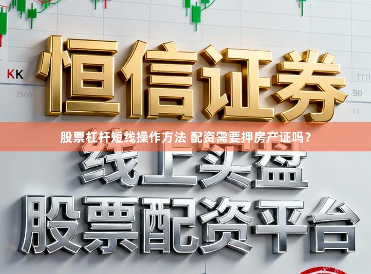 股票杠杆短线操作方法 配资需要押房产证吗？